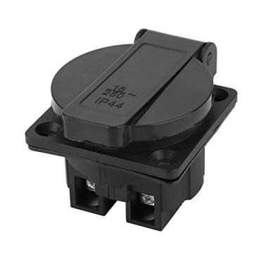 Imagem de Adaptador de alimentação à prova d'água industrial estilo alemão para gerador 250V 16A