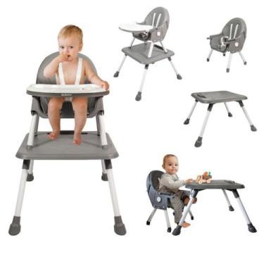 Imagem de Cadeira De Alimentação Portátil Bebê Multifuncional Com Mesa - KaBaby
