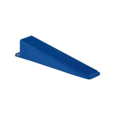 Imagem de Cunha Nivela Piso Flex 21x23x100mm - Pacote c/ 25 Peças - Para Cerâmic