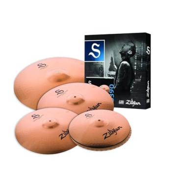 Imagem de KIT DE PRATOS 14HH+16CRASH+18CRASH+20RIDE S FAMILY S390 ZILDJIAN