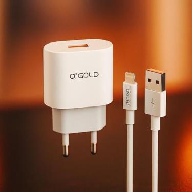 Imagem de Carregador Completo turbo 30W 6,1A USB p Lightning A Gold PRO CA312 - 