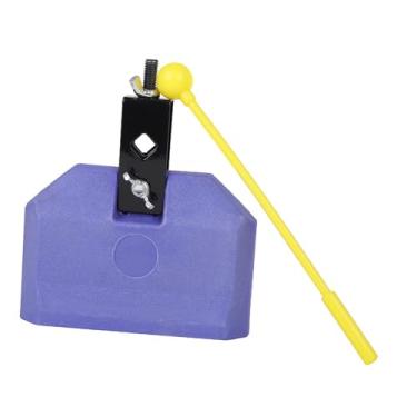 Imagem de Kokiya de percussão musical Blocos de Fácil de instalar Acessórios para bateria Prático Cowbell Instrumento de percussão profissional, Azul