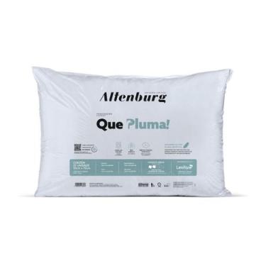 Imagem de Travesseiro Toque De Plumas Antialérgico Altenburg Branco, UN, Branco