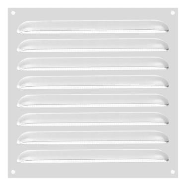 Imagem de PATIKIL Capa de ventilação de alumínio de 25 x 25 cm, cobertura de ventilação de grade de ar HVAC, malha embutida para casa, cozinha, lareira, banheiro, parede, teto, prata