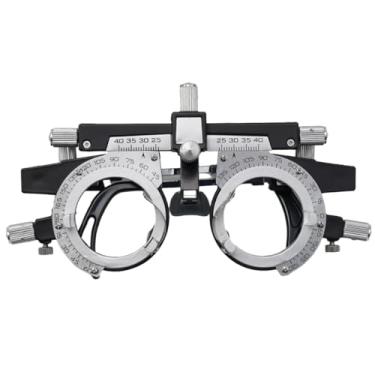 Imagem de Armação de lente de teste ajustável para exames oftalmológicos – Ferramenta óptica de precisão para optometristas e oculistas – leve, ajuste confortável para testes de óculos e correção de visão