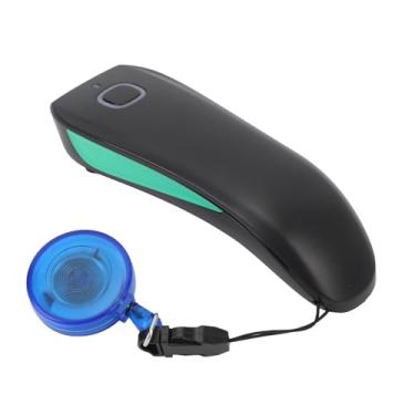 Imagem de WALFRONT Scanner de Código de Barras Sem Fio 1D Mini Código de Barras de Mão Compatível Com BT, 2.4g, Conexão Com Fio USB para Supermercados, Livrarias, Lojas de Varejo