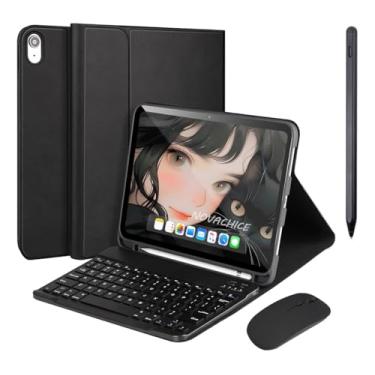 Imagem de Capa Para Tablet, Capa + Caneta + Mouse e Teclado Magnético Bluetooth Destacável Para Samsung Galaxy Tab S6 Lite 10.4 polegadas P610/P615.