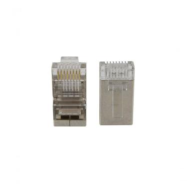 Imagem de Conector Rj-45 Macho Evus C-103 Cat6 Blindado 100un.
