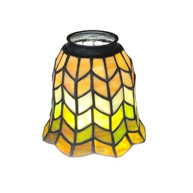 Imagem de HUIMEIJU Abajur de vitral Tiffany HMJ6033 (HMJ6033) Abajur Tiffany, abajur de vitral, substituição de abajur de ventilador, abajur de parede, substituição de abajur pendente, abajur individual