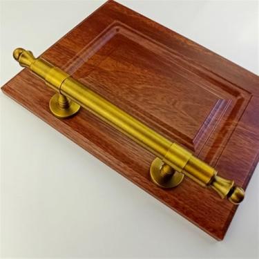 Imagem de Puxador com distância ajustável de 350 mm para portas de correr de madeira, banheiro, quarto, restaurante, guarda-roupas