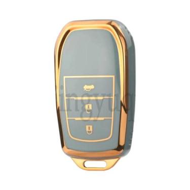 Imagem de Capa De Chaveiro Remoto Automático TPU Para Toyota CHR Hilux Fortuner 