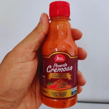 Imagem de Molho Pimenta Cremosa Calabresa Temperada Gourmet Ardência Moderada Ba