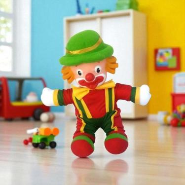 Imagem de Brinquedo Boneco Patata Feito de Borracha e Tecido - Patati e Patata