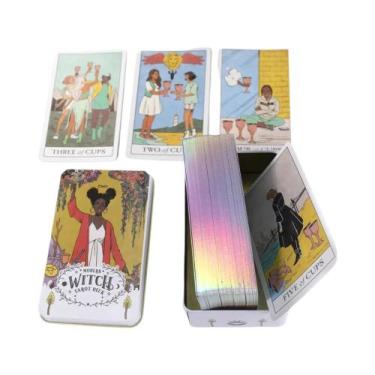 Imagem de Caixa De Tarô Gold Edge Com 78 Peças, Baralho De Adivinhação Adventure