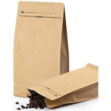 Imagem de Sacos de café FireKylin 50 PCS Paper Stand Up Pouches 500mL