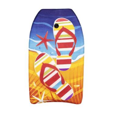 Imagem de Prancha Bodyboard 80cm Com Leash Estampas Sortidas Bel Fix - Belfix