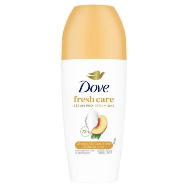 Imagem de Antitranspirante Roll-On Dove Fresh Care Pêssego e Leite de Arroz 50ml