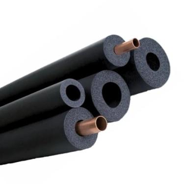 Imagem de Chiller Peças Tubo Isolante Elastomérico, 5/8, 9mm de Espessura, 2 Metros, Preto, 2 Unidades