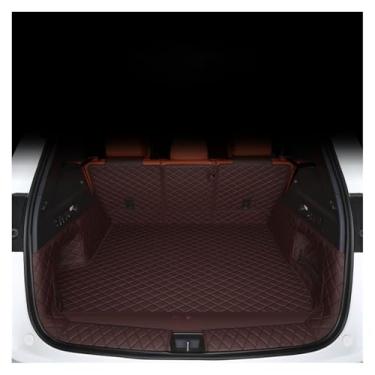 Imagem de Tapete de porta-malas completo compatível com Ideal L7 2024 2025, protetor de área de carga traseira, acessório de decoração de interiores para veículos(Coffee Full Wrap)