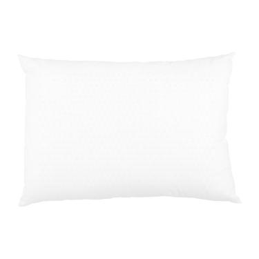 Imagem de Travesseiro real látex 40x68x16cm forro 100% algodão