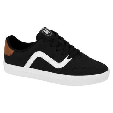 Imagem de Tênis molekinho menino casual 2801.122, Preto branco, 33