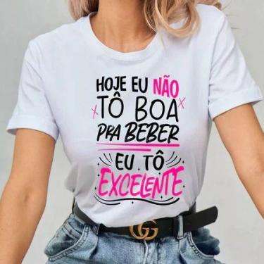 Imagem de Blusinha Estampada Carnaval 2025 Culpa da bebida Frases Engraçadas - l