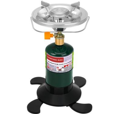 Imagem de Fogão de acampamento portátil a propano HEYDUOTON Single Burner