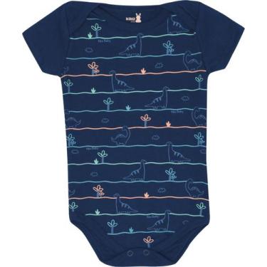 Imagem de Body manga curta bebe 13584 kiko e kika - Kiko baby, Marinho, G