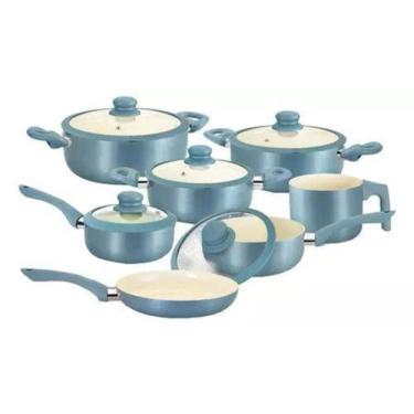 Imagem de Conjunto Genebra 7 Peças Panelas Indução de Cerâmica - casambiente