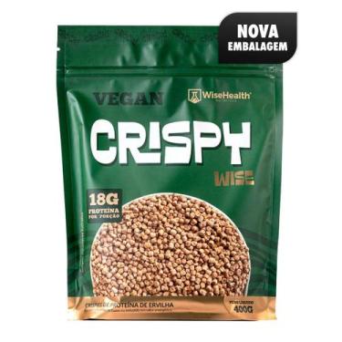 Imagem de CRISPY WISE Vegan 400g Crispie proteico à base de Proteína de ervilha 