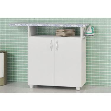 Imagem de Tábua De Passar Roupas Criativa Para Lavanderia 2 Portas e Porta Ferro