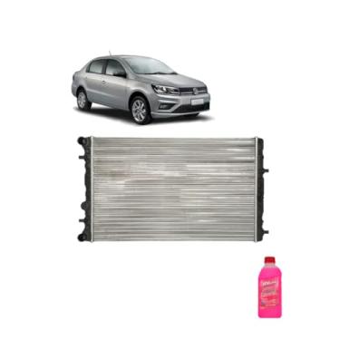 Imagem de Kit Radiador VW Gol/Voyage 1.0/1.6 09>C/Ar + Aditivo Radiador Visconde Rosa