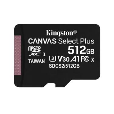 Imagem de Cartão De Memoria Kingston, Canvas, 512GB, Micro SD, Cl10, 100MB/s - Sdcs2/512gb
