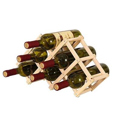 Imagem de APUM Rack de vinho para teto | Suporte de copo de vinho pendurado | Suporte de garrafa de vinho | Suporte de vinho montado na parede | Suporte de taça| Altura ajustável