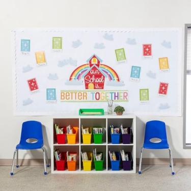 Imagem de Conjunto de quadro de avisos Better Together School Classroom - 30 peças