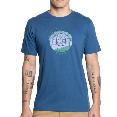 Imagem de Camiseta Element Flock SM25 Masculina-Masculino
