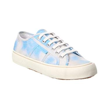 Imagem de Superga Tênis feminino S111m2w, Lt Blue Tie Dye, 35
