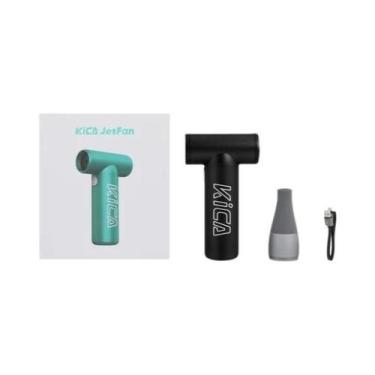 Imagem de Ventilador Elétrico Portátil Recarregável KICA Jetfan, Soprador De Ar 