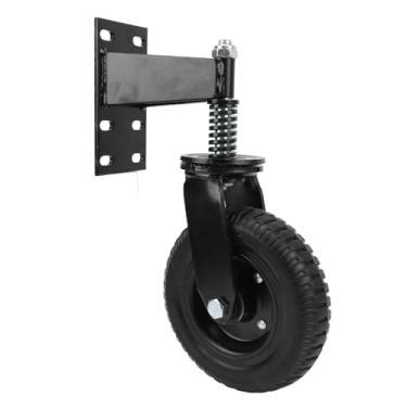 Imagem de Luocute Roda de Portão, Rodízio de Portão Resistente de 8 Polegadas, Capacidade de 600 Lb, Rotação de 360 ​​graus Com Almofada de Mola de Suspensão, para Entrada de Pátio de Cerca de