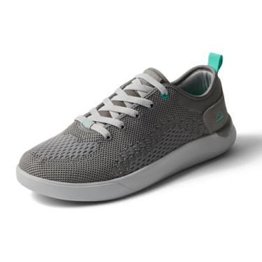 Imagem de REEF Sapato masculino Swellsole Neso, leve e respirável, palmilha de espuma viscoelástica, Cinza/Aqua, 40