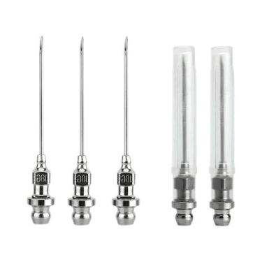 Imagem de Agulhas De Graxa Mini Portáteis 5pcs Ferramenta De Bico Removível Para