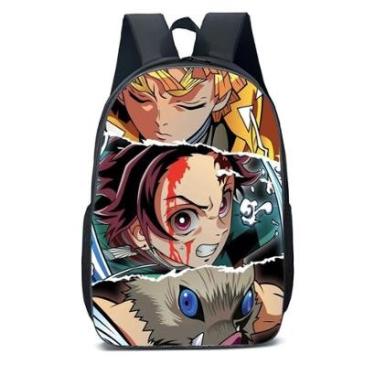 Imagem de Mochila Escolar Infanto Juvenil Anime Hashiras Manga 0713-Unissex