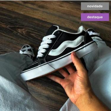 Imagem de Tênis Casual Tribute Skool KNW Skate Leve e Confortavel Premium - VNS 