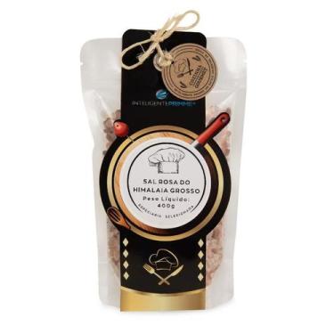 Imagem de Sal Rosa do Himalaia Grosso 400g - Inteligente Primme