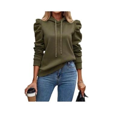 Imagem de Jaqueta Curta Com Capuz De Estilo Gótico Feminino De Manga Longa Casua