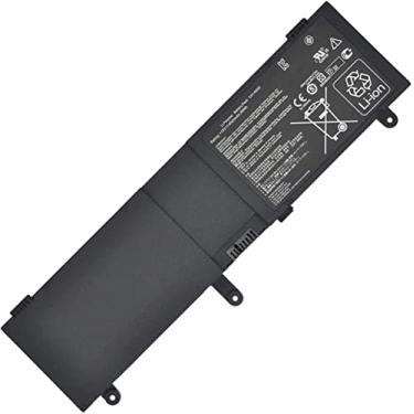 Imagem de 15V 59Wh C41-N550 Batería de Repuesto para computadora portátil Compatível com Asus N550 N550JA N550JV N550J N550X47JV N550X47JV-SL N550JK Q550L Q550LF G550 G550 Série 550JK