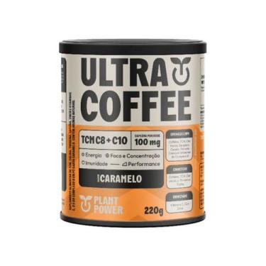 Imagem de Ultra Coffee Sabor Caramelo 220g Plant Power - TRES CORAÇÕES