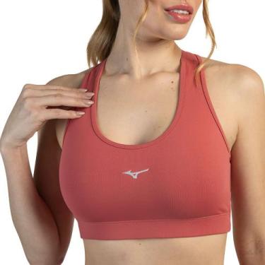 Imagem de Top de Treino Feminino Mizuno Essence, Vermelho, GG