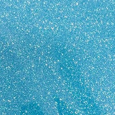 Imagem de Borracha Eva Gliter Kit, formato 40X48X2 Mm, 647446, pacote com 05 Unidades, Azul Claro, Kit