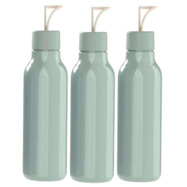 Imagem de Kit 3 Garrafinhas De Água Squeeze 700ml Bpa Free Escritório - Martipla